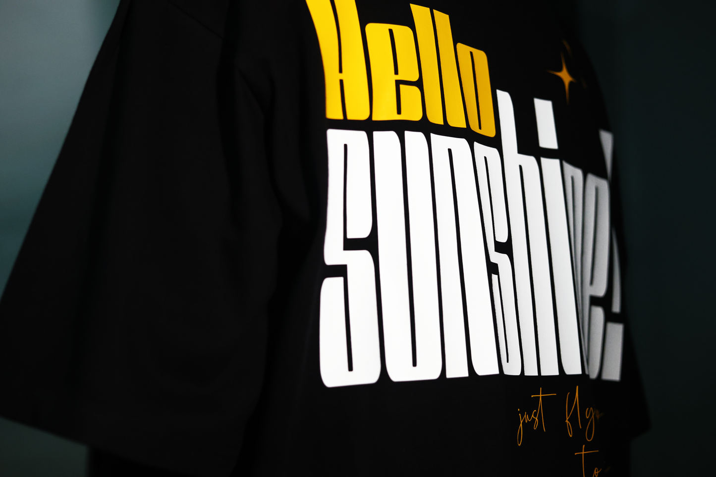 HELLO SUNSHINE UNISEX OVERSIZED T-SHIRT