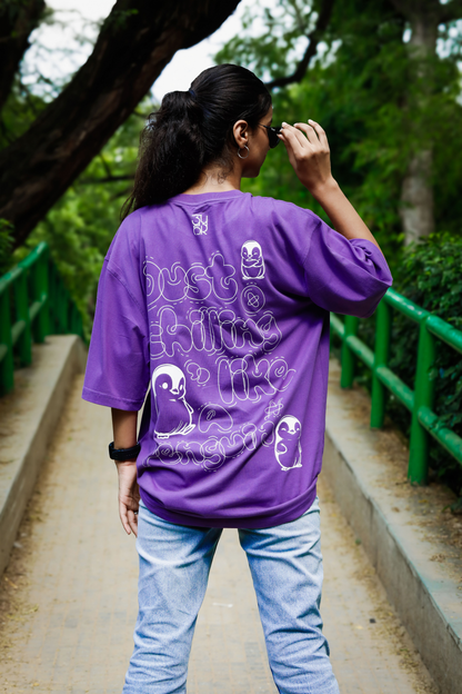 PENGUIN LIFE OVERSIZED TSHIRT