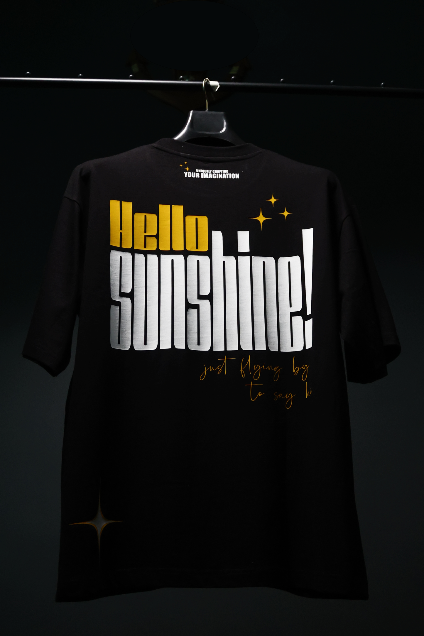 HELLO SUNSHINE UNISEX OVERSIZED T-SHIRT