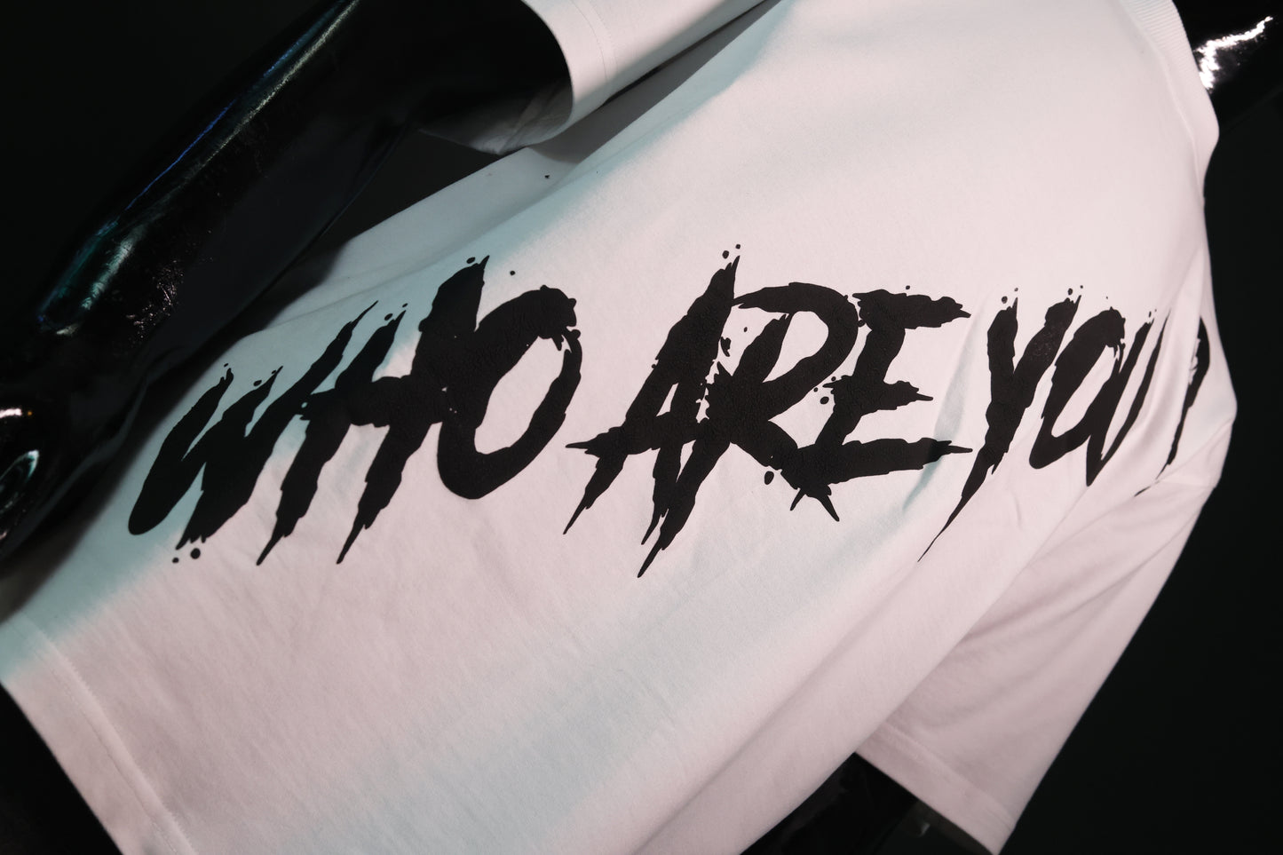 WHO ARE YOU UNISEX OVERSIZED T-SHIRT